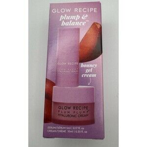 Glow Recipe Sephora Insider Plump & Balance Mini Set 10ml & 5ml NEW Skincare